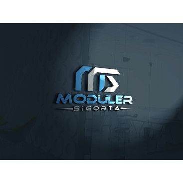 Modüler Sigorta Logo Tasarımı yarışmasına tasarımcı GhostSpy tarafından sunulan  tasarım 