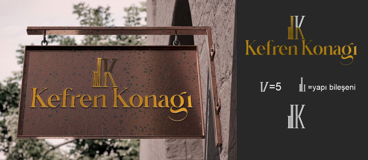 Tasarlayan DNG-Kefren Konağı Logo Tasarımı