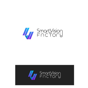 Smart Vision Factory için Logo Tasarımı yarışmasına tasarımcı hcetinel tarafından sunulan  tasarım 