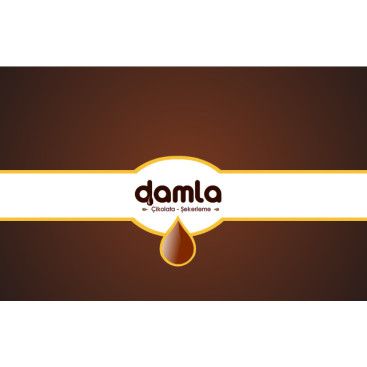 DAMLA Çikolata ve Şekerleme logo tasarım yarışmasına tasarımcı sunuyor tarafından sunulan  tasarım 