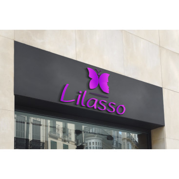 ''LİLASSO'' MARKASI İÇİN LOGO-KARTVİZİT yarışmasına tasarımcı - sanatsepet - tarafından sunulan  tasarım