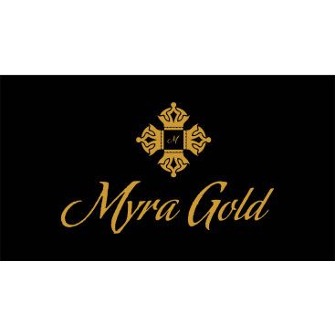 Myra Gold Kurumsal Kimlik Logosu yarışmasına tasarımcı Bortecene tarafından sunulan  tasarım 