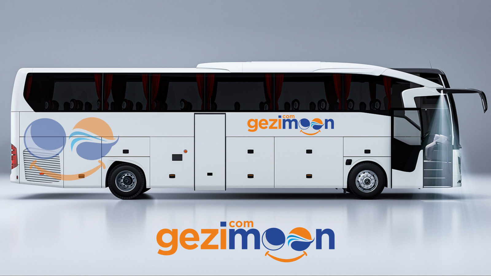 Tasarlayan 443618-tur acentası için ilgi çekici göze hitap edecek  tabela otobüs yazısı ve cam vs