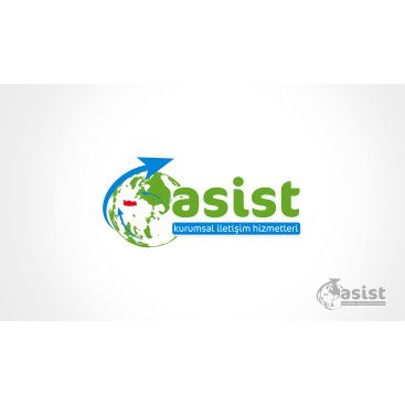 ASİST KURUMSAL İLETİŞİM İÇİN LOGO yarışmasına tasarımcı Ayes Tasarım tarafından sunulan  tasarım 