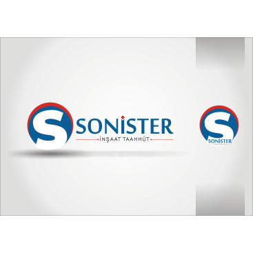 SONİSTER adlı inşaat firmasına logo  yarışmasına tasarımcı RΛPİDO tarafından sunulan  tasarım 