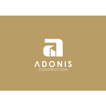 Adonis Construction Logo Tasarımı yarışmasına tasarımcı grfkismail tarafından sunulan  tasarım 