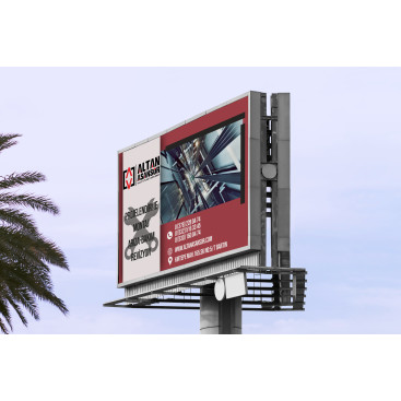 Ana yol kenarlarına tabela tasarımı yarışmasına tasarımcı mr.spongegun tarafından sunulan  tasarım 