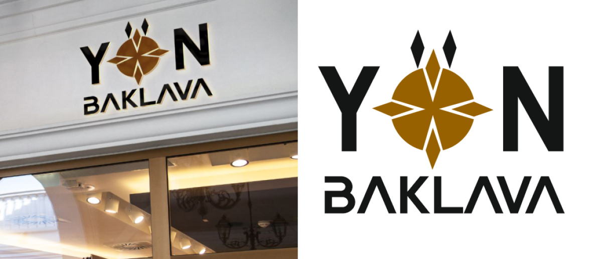 Tasarlayan DNG-Yön Baklava şirketimiz için sade ve şık