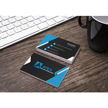 Kartvizit tasarımı yarışmasına tasarımcı acarozo tarafından sunulan  tasarım 