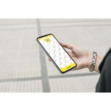 SCOOTER PAYLAŞIM SİSTEMİNE TASARIM yarışmasına tasarımcı Nur Design tarafından sunulan  tasarım 