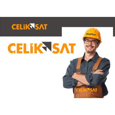 Çelik satışı yapan firmamız için logo yarışmasına tasarımcı TAMGAMAN tarafından sunulan  tasarım 