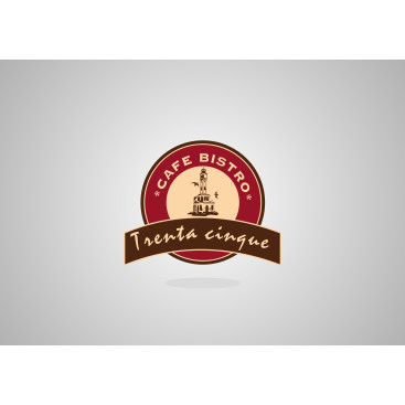 cafe bistro için logo yarışmasına tasarımcı Sineviş tarafından sunulan  tasarım 