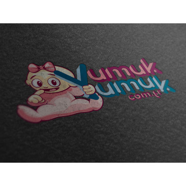 YUMUKYUMUK.COM.TR Logo ve Amblem Tasarım yarışmasına tasarımcı tufangulsu tarafından sunulan  tasarım