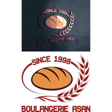 EKMEK FIRINI LOGO YENILEME yarışmasına tasarımcı Fallrytme tarafından sunulan  tasarım 