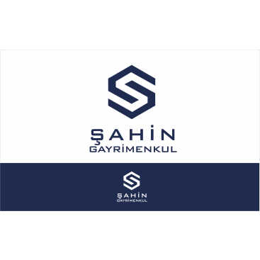 Şahin Gayrimenkul Logo + Kurumsal Kimlik yarışmasına tasarımcı ErcanH tarafından sunulan  tasarım 