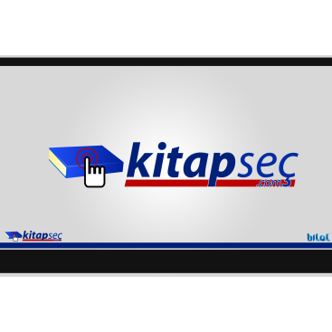  Kitap Satış Sitesine Logo yarışmasına tasarımcı BilalKoc tarafından sunulan  tasarım 