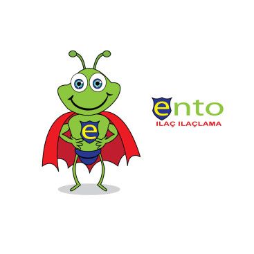 İlaçlama Firması İçin MASKOT yarışmasına tasarımcı DSD tarafından sunulan  tasarım 