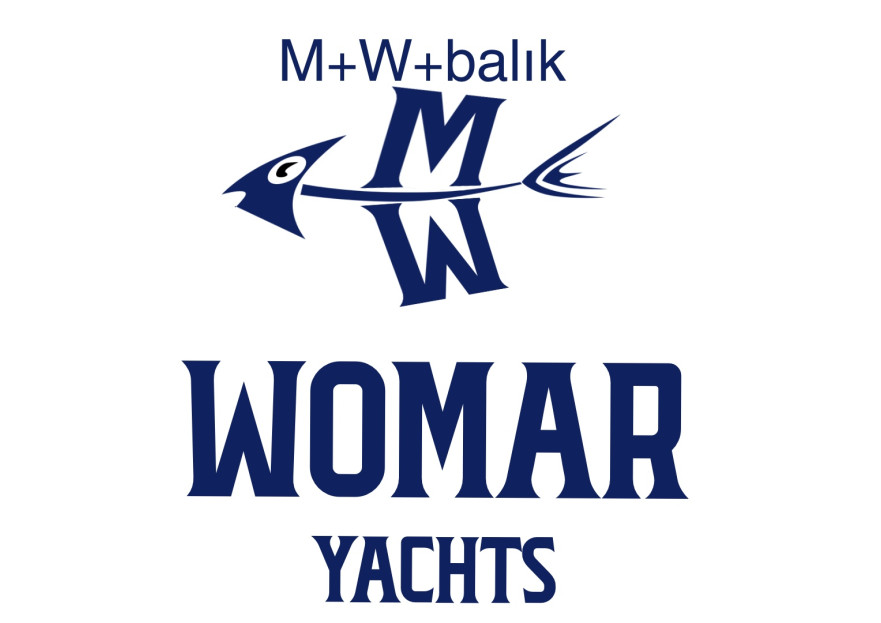 Yeni kurulan yat imalat firmamıza logo yarışmasına tasarımcı muka production tarafından sunulan  tasarım 