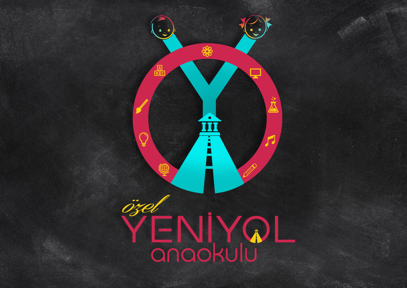Tasarlayan Tolgaaxu-yeniyol anaokulumuza dikkat çekici logo 