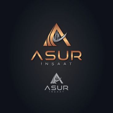ASUR İNŞAAT İÇİN LOGO TASARIM yarışmasına tasarımcı İNNOVASYON tarafından sunulan  tasarım 