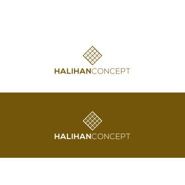 HALIHAN markası için logo ve tabela yarışmasına tasarımcı ekaredesign tarafından sunulan  tasarım 