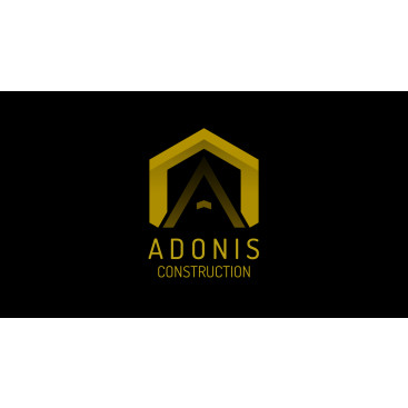 Adonis Construction Logo Tasarımı yarışmasına tasarımcı ozanurtekin tarafından sunulan  tasarım 
