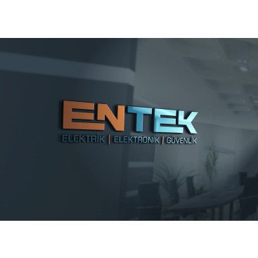elektironik firma logosu yarışmasına tasarımcı Designer tarafından sunulan  tasarım 