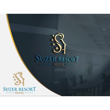 4 YILDIZLI HOTEL İÇİN LOGO ÇALIŞMASI yarışmasına tasarımcı grfkismail tarafından sunulan  tasarım 