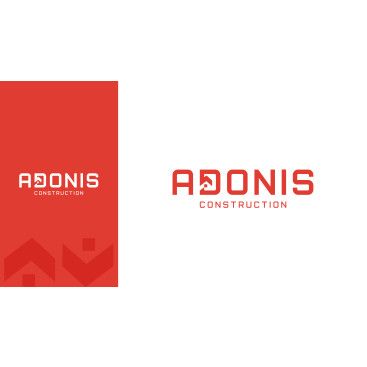 Adonis Construction Logo Tasarımı yarışmasına tasarımcı gmz tarafından sunulan  tasarım 