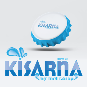 kisarna maden suyu için logo çalışması yarışmasına tasarımcı Pineappleᵀᴹ tarafından sunulan  tasarım 