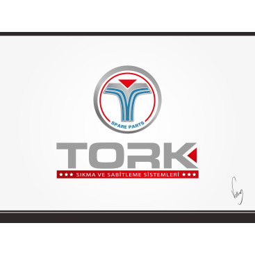 Otomotiv yedek parça logo tasarımı yarışmasına tasarımcı volkanKocaman tarafından sunulan  tasarım 