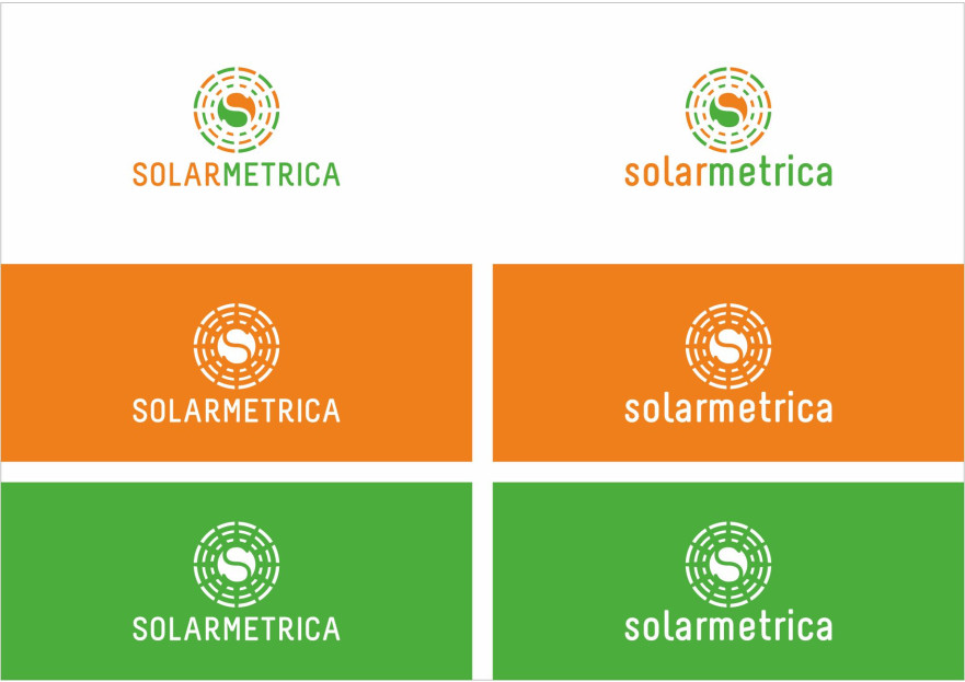 solarmetrica.com İçin Yenilikçi Logo yarışmasına tasarımcı serbest grafiker tarafından sunulan  tasarım 