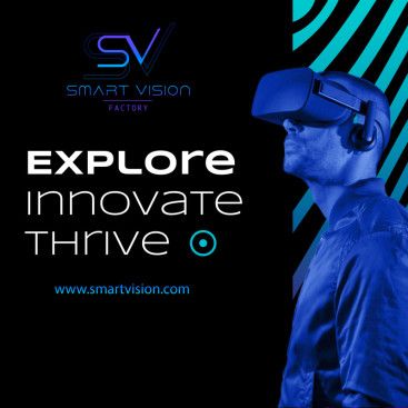 Smart Vision Factory için Logo Tasarımı yarışmasına tasarımcı Melis Demir tarafından sunulan  tasarım 