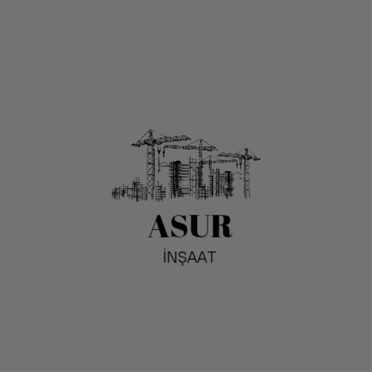 Tasarlayan Berat Öztürk-ASUR İNŞAAT İÇİN LOGO TASARIM
