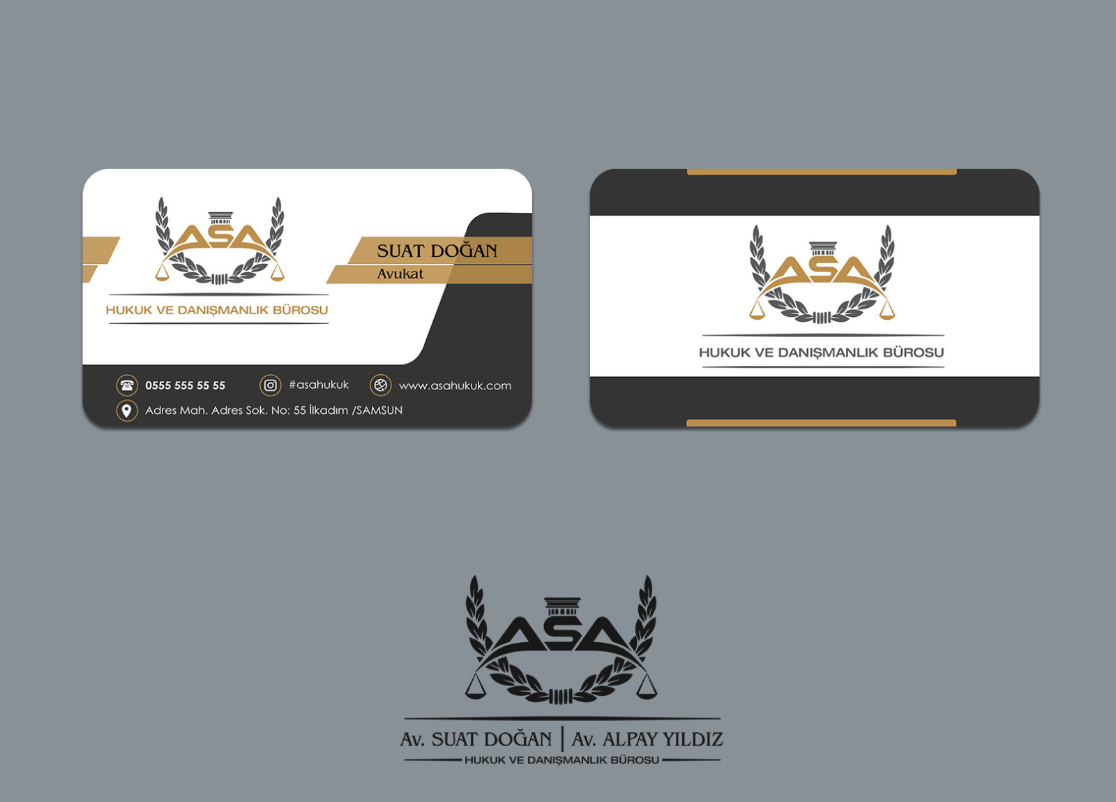 Tasarlayan A.Güler-Avukatlık Bürosu Logo Yarışması