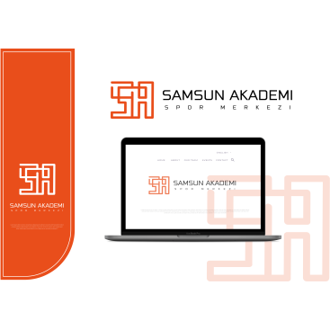 Samsun Akademi markasını oluşturmak  yarışmasına tasarımcı Kalzeno tarafından sunulan  tasarım
