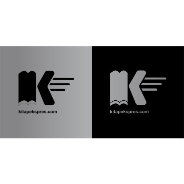 kitapekspres YENİ LOGO VE SLOGAN ARIYOR yarışmasına tasarımcı kisacasumderler tarafından sunulan  tasarım 