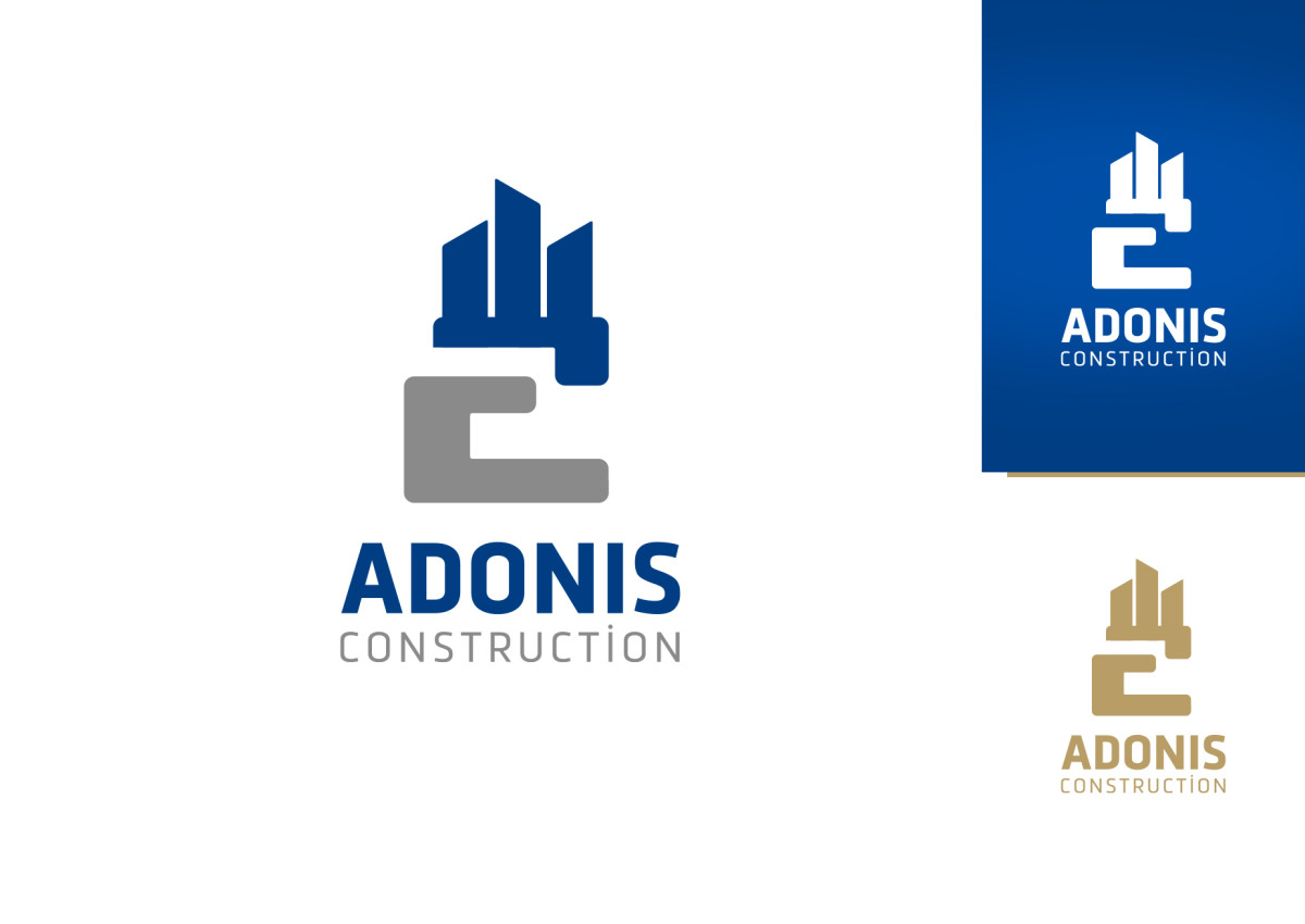Tasarlayan grfkismail-Adonis Construction Logo Tasarımı