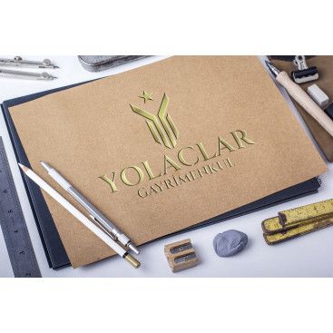 Gayrimenkul logo ve kartvizit tasarımı yarışmasına tasarımcı wAres tarafından sunulan  tasarım 