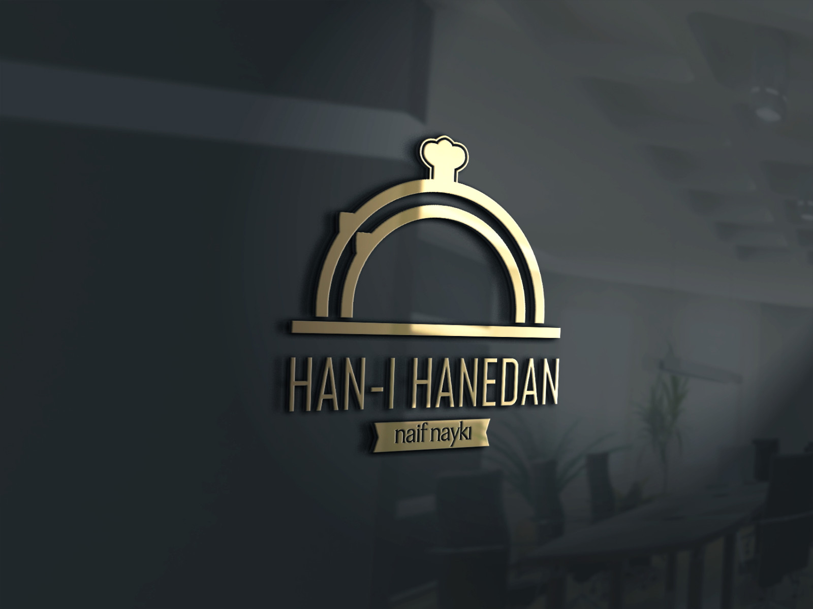 RESTAURANTIM İÇİN LOGO yarışmasına tasarımcı silence tarafından sunulan  tasarım 