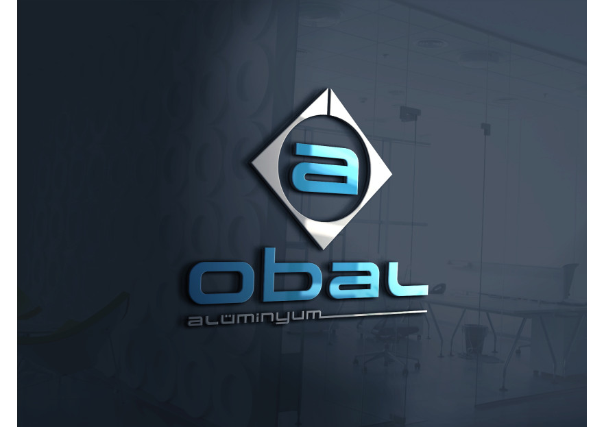 Obal Alüminyum Yeni Logosunu Arıyor yarışmasına tasarımcı hbgrafik tarafından sunulan  tasarım 