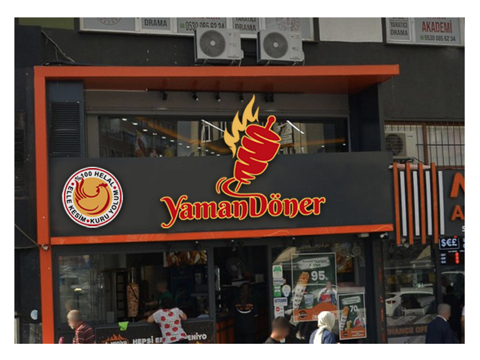 Tasarlayan grafikodam-Kuru Yolum Helal Tavuk Döner Markası 