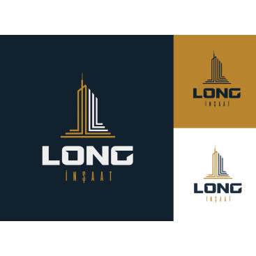 İnşaat Şirketimize Kurumsal Kaliteli Logo İstiyoruz yarışmasına tasarımcı LogoExper tarafından sunulan  tasarım 