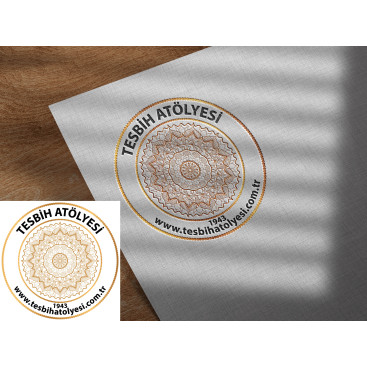 TESBİH ATÖLYESİ (tesbihatolyesi.com.tr) yarışmasına tasarımcı Logomotifim® tarafından sunulan  tasarım