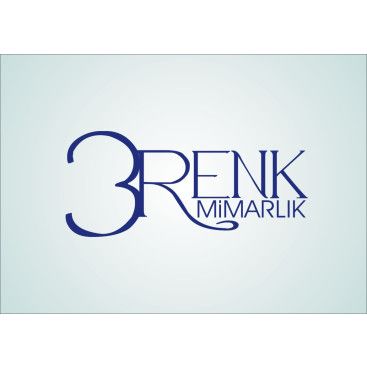 3 RENK MİMARLIK LOGO TASARIMI yarışmasına tasarımcı RΛPİDO tarafından sunulan  tasarım 