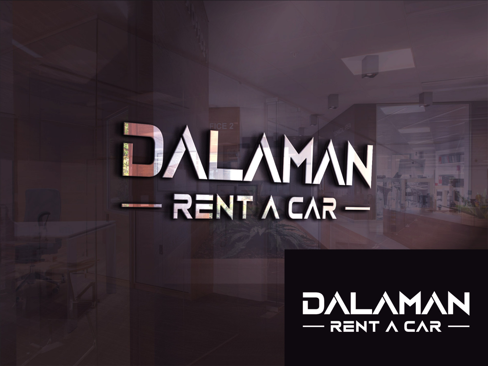 Tasarlayan ADGraphic-Dalaman Rent A Car için Logo Tasarımı