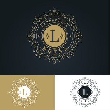 Kapadokya'da Hotel Logo ve Kurumsal Kiml yarışmasına tasarımcı volkancck tarafından sunulan  tasarım 