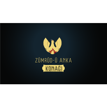 Zümrüd-ü Anka Konağı Logo Çalışması yarışmasına tasarımcı izdüsümü tarafından sunulan  tasarım 