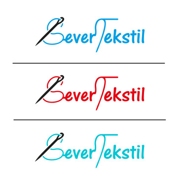 Tekstil firma logosu yarışmasına tasarımcı thedesignerr tarafından sunulan  tasarım 