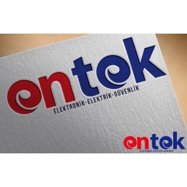 elektironik firma logosu yarışmasına tasarımcı enesguldali tarafından sunulan  tasarım 